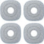 4 Almohadillas Microfibra 9pulg Comp TrueClean M16 Spin Mop