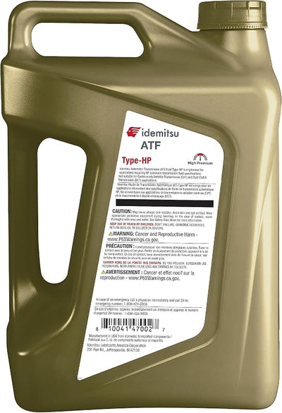 Fluido transmisión Subaru ATF HP 5qt caja 4 rojo