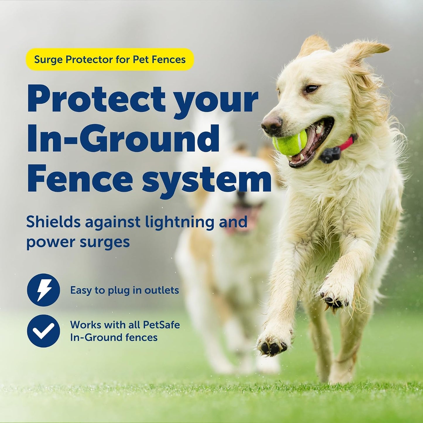 Protector sobretensiones para cercas de mascotas duradero