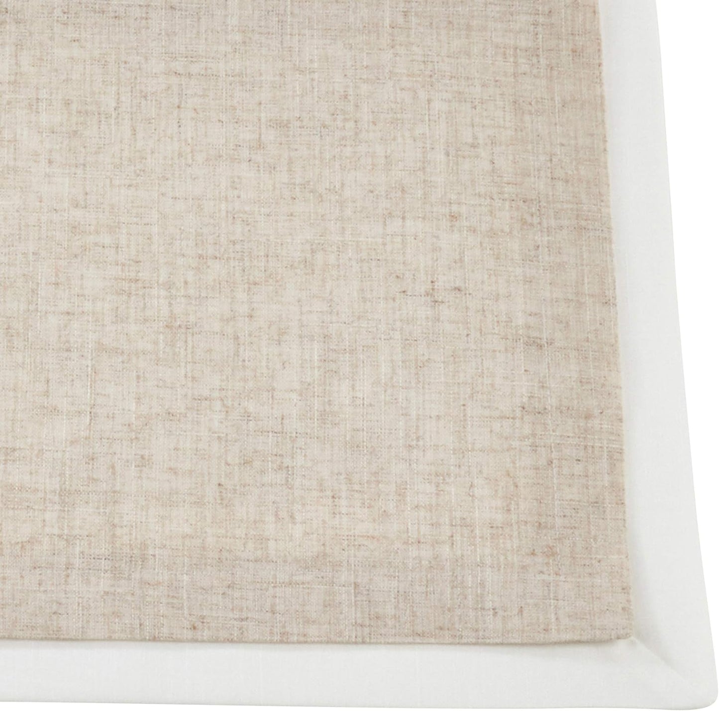 Set 4 manteles doble capa 13x19pulg color natural