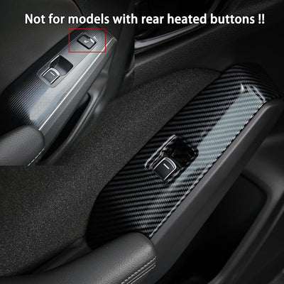 Panel interruptores ventana Civic 2022-26 Carbono
