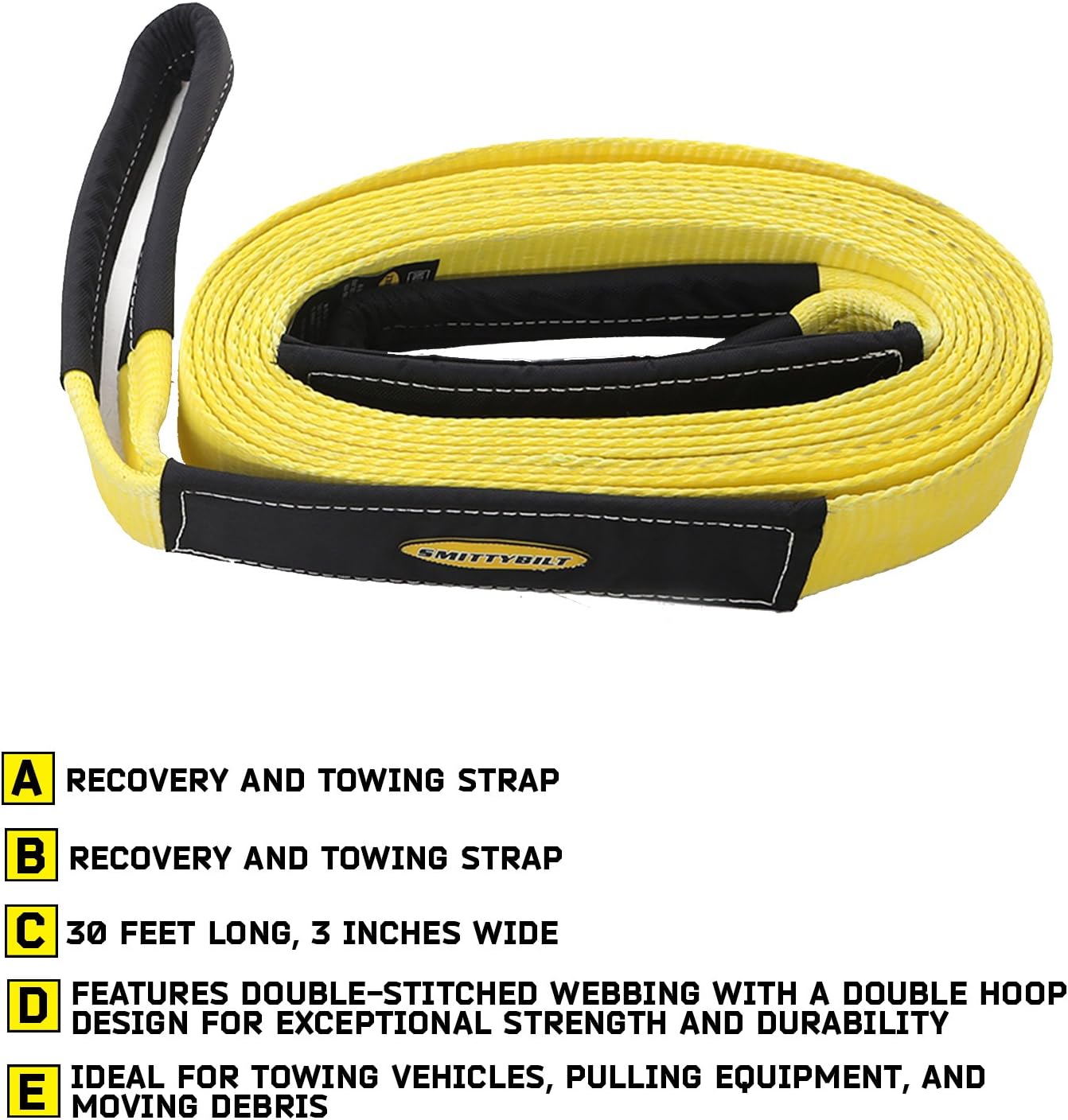 Correa remolque 3" x 30ft