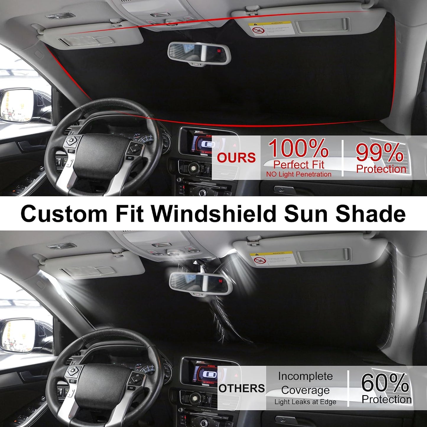 Parasol parabrisas Acura MDX plegable bloquea sol y calor