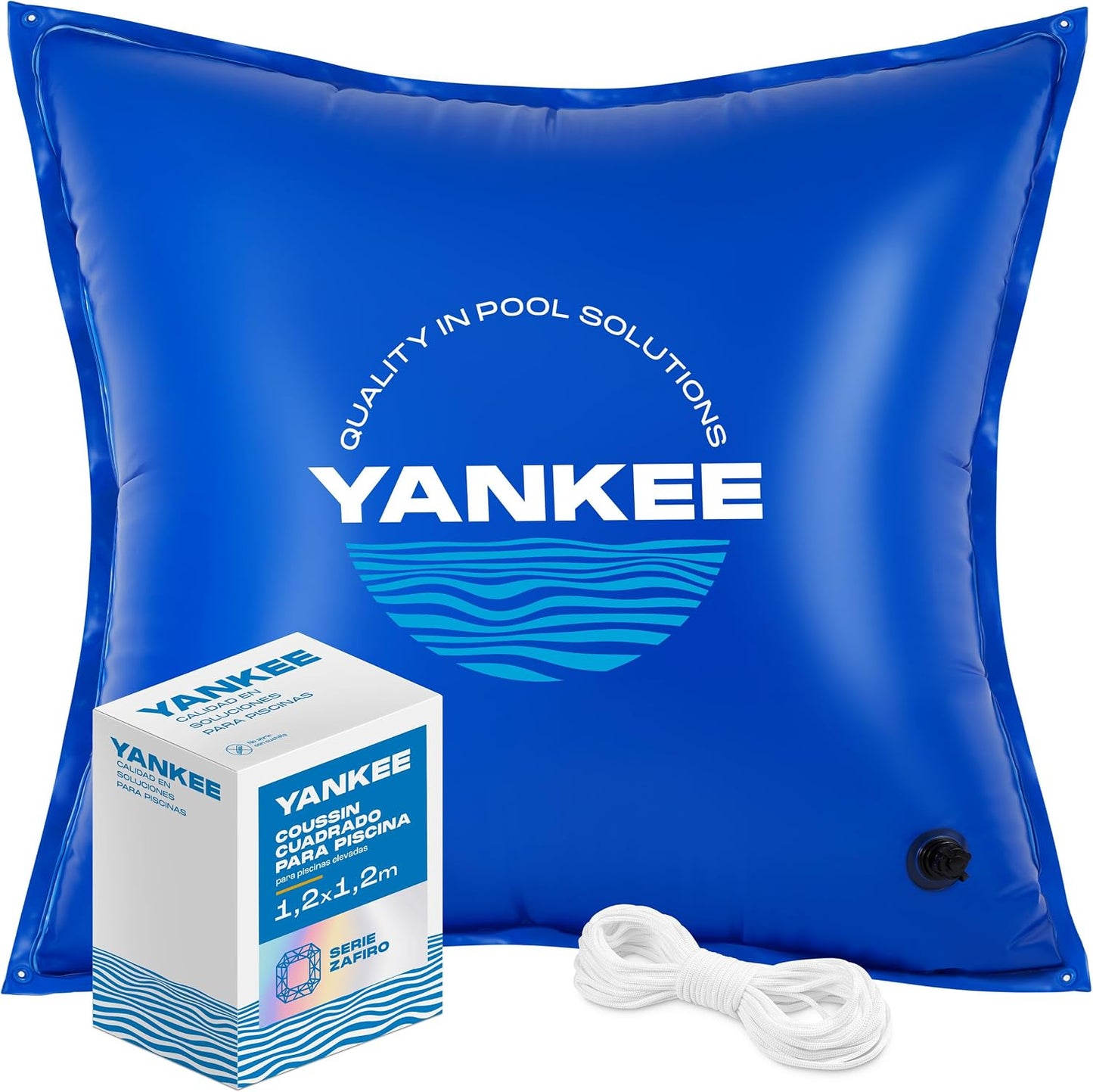 Almohadas piscina sobre suelo 4x4pulg PVC duradero