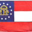 Bandera Georgia 4x6ft fabricada EE.UU.