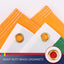 Bandera Irlanda 3x5ft nailon resistente rayas cosidas