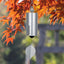 Campanilla viento exterior 40pulg sonido profundo gris