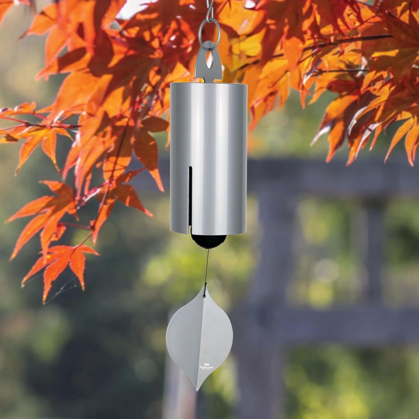 Campanilla viento exterior 40pulg sonido profundo gris