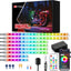 8 Luces LED Motocicleta con Giro Freno Control APP RGB 12V