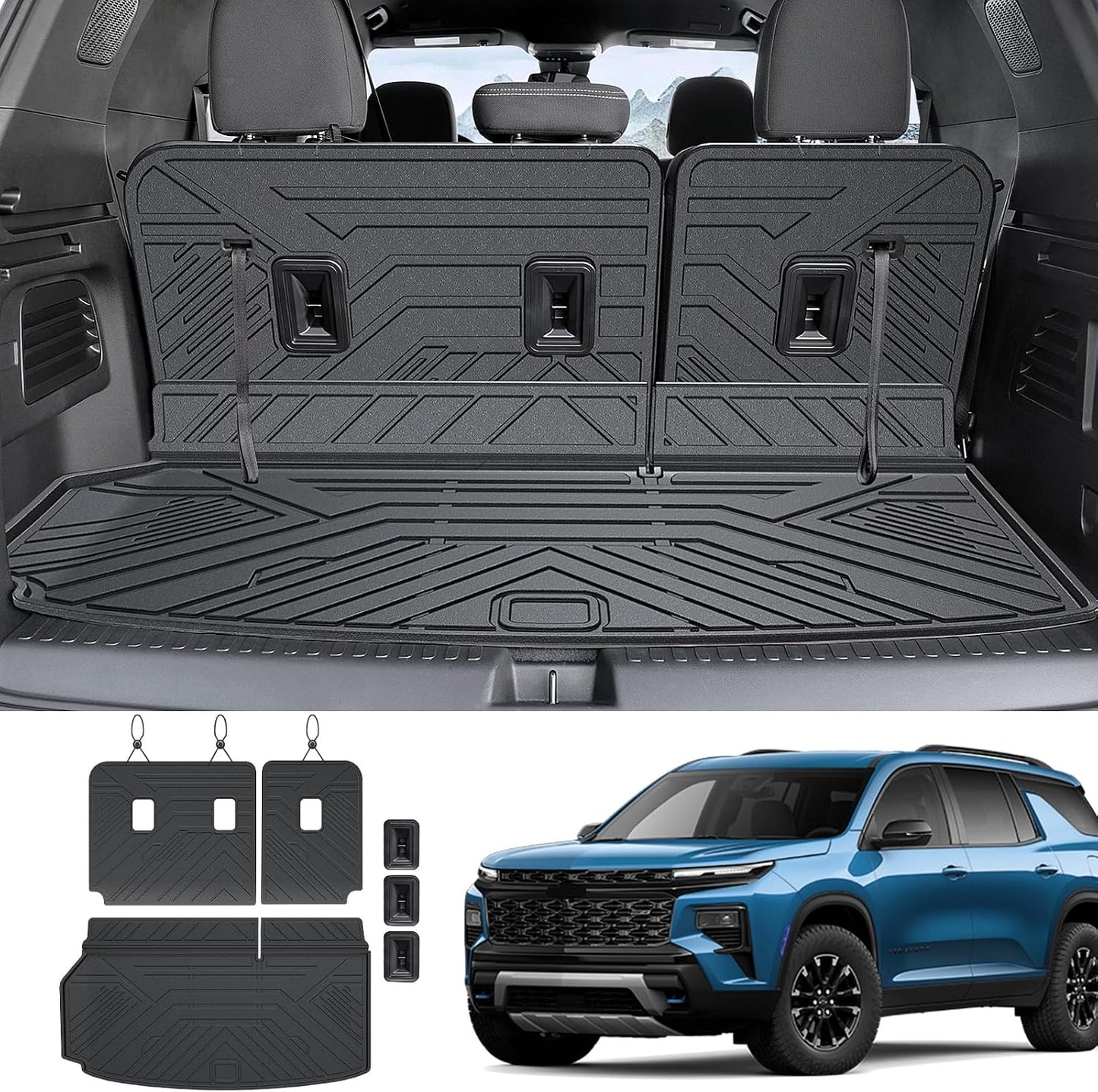 Alfombrilla carga respaldo Chevy Traverse Buick Enclave