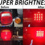 Luces traseras LED ahumadas para motocicleta Harley Dyna