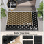 Tapete Bienvenida TPE resistente exterior antiderrap