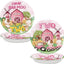 Platos fiesta animales granja 9pulg 2º cumpleaños niña