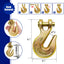 Cadena remolque 1/2" x 10 pies grado 80 12000 lb