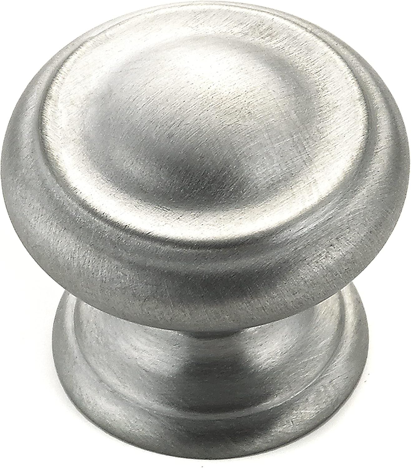 Pomo cromado cepillado cocina baño 1.181in