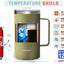 Taza térmica acero inox 20oz set 2 con asa tapa deslizante