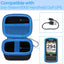 Funda rígida comp Izzo Swami 6000 GPS golf negra azul
