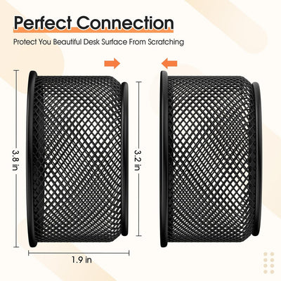 Soporte clip metálico apilable 4 pzas con EVA antiderrap