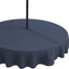 Mantel exterior con agujero 60" repelente agua azul marino