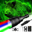 Luz de caza circular 4 colores ajustable