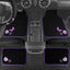 Funda volante diseño mariposa alfombrilla auto 14.5-15pulg