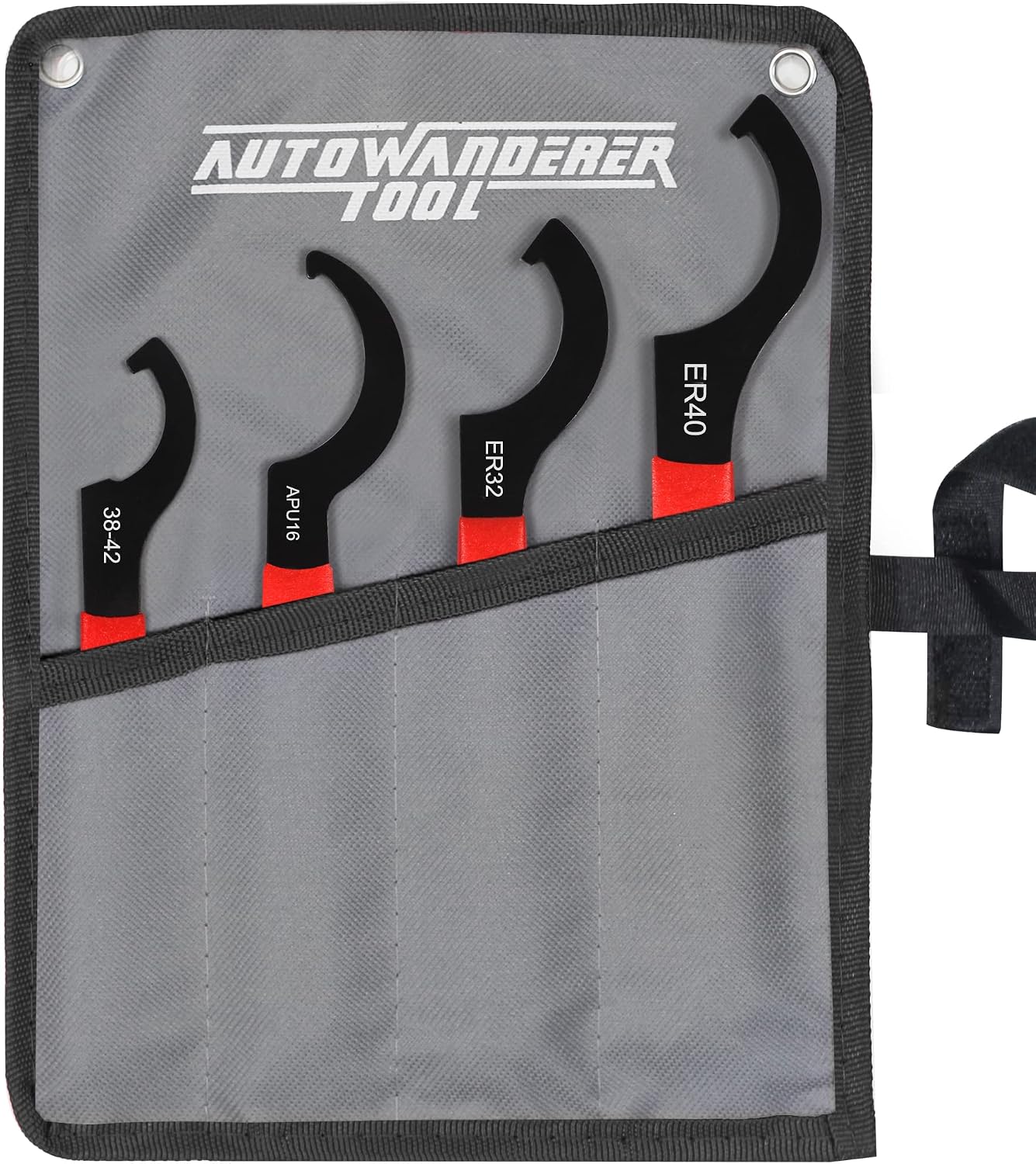 Set 4 llaves choque ajustables acero resistente
