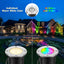Luces RGBW paisaje 10W 12V-24V impermeable exterior