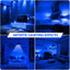 4 Pzas Bombilla LED Azul A19 E26 para Fiesta Hogar
