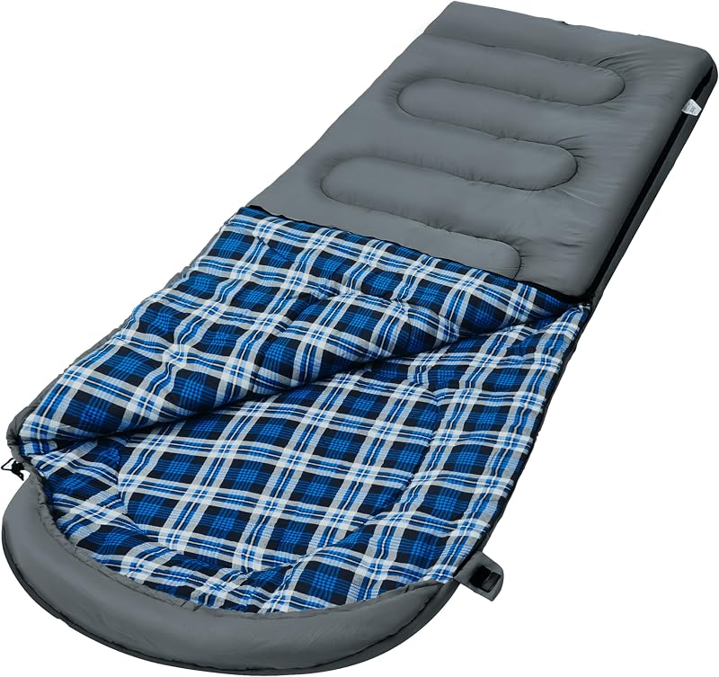 Saco dormir ligero compresible para frío y calor campamento