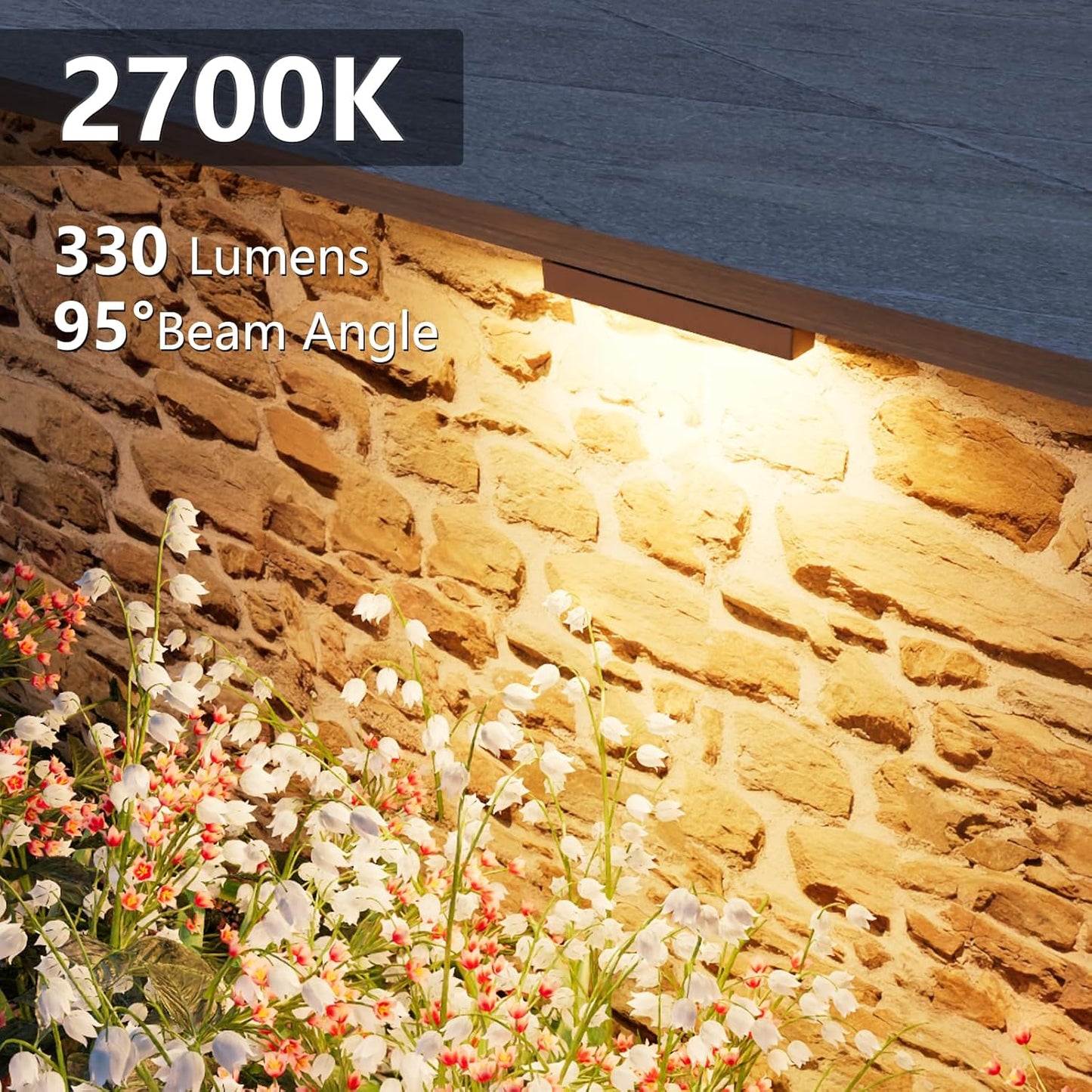 12 Luces LED 7pulg Exteriores 12V 2700K Blanco Suave