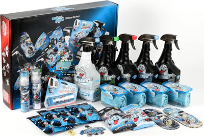 Kit limpieza coche accesorios interior exterior