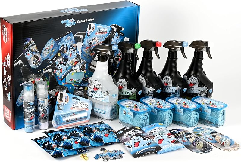Kit limpieza coche accesorios interior exterior