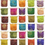 Bolsa joyería brocado bordado 4.3x4.3"
