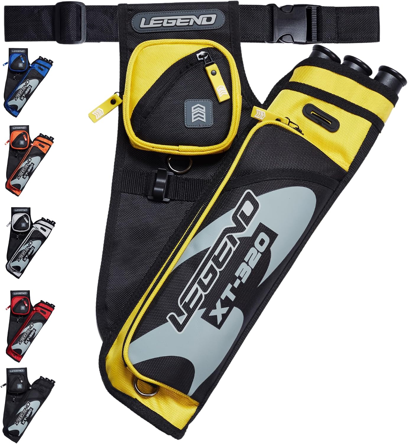Bolsas tiro al blanco XT320 nylon 3 estuches cinturón