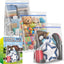 Bolsas almacenamiento 25gal 35x24" doble cremallera 5uds