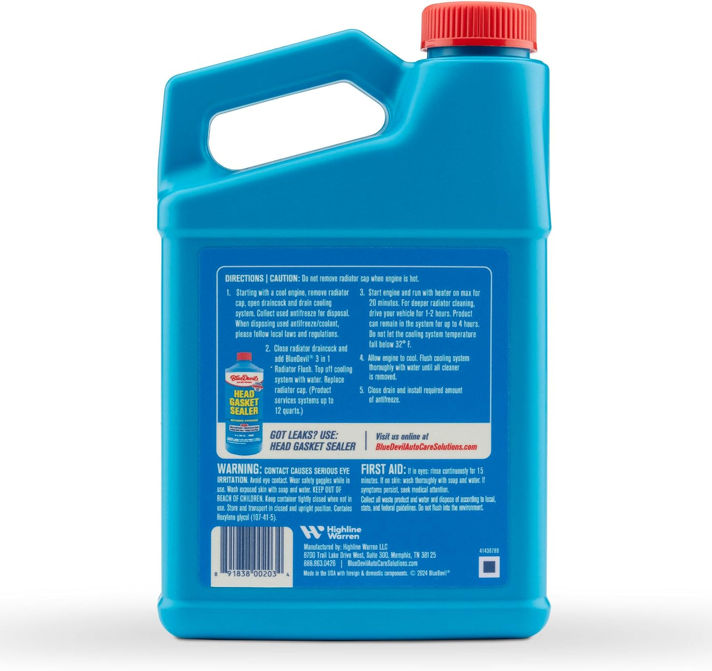 Enjuague radiador 32oz limpieza profunda