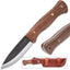 Cuchillo acero carbono 1095 mango madera cebra 9 5/8pulg