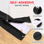 Protectores puerta autoadhesivo 7ftx3pulg negro