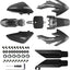 Kit guardabarros fibra carbono CRF50 XR50 107-125cc
