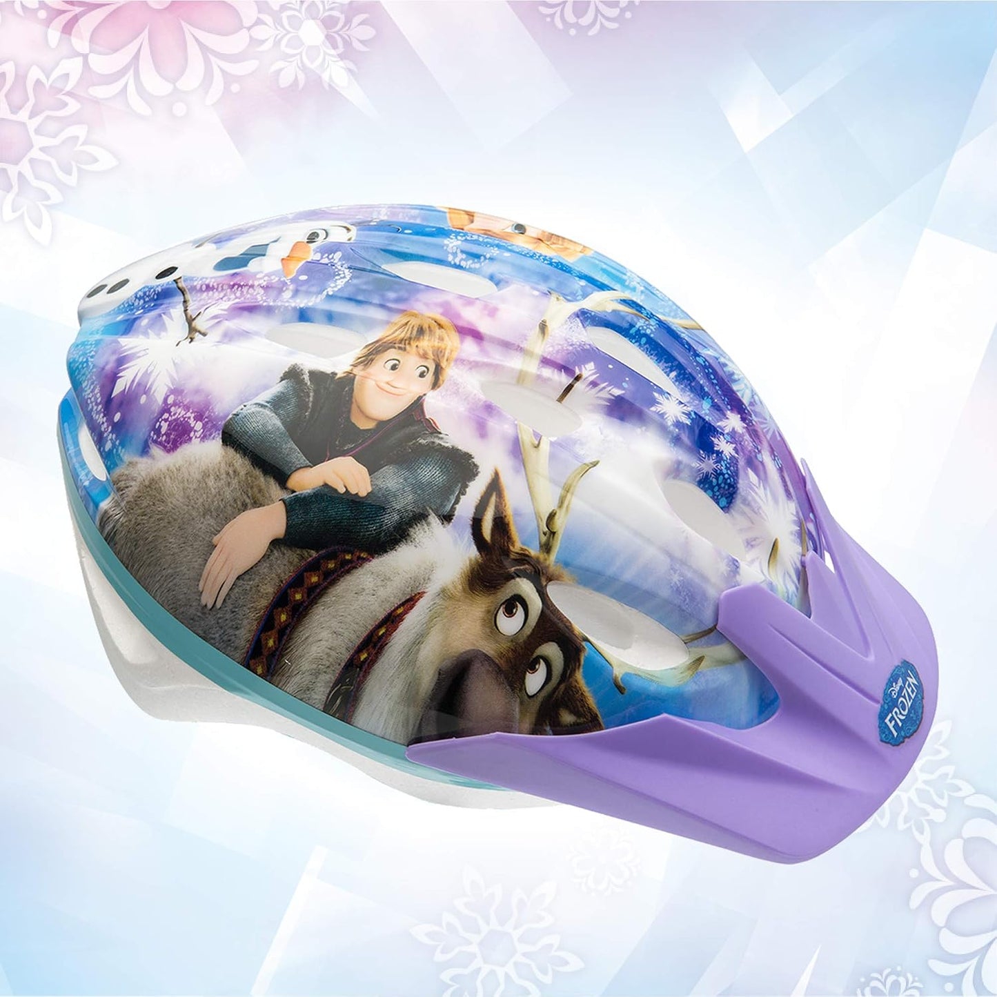 Casco bicicleta Frozen para niño y bebé
