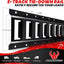 Rieles E para garaje pack 4 2ft resistencia 6000lb