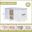 3 Pzas Bolsas Almacenamiento 95L Impermeables Plegables