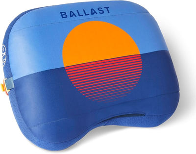 Almohada inflable con bolsa arena para playa
