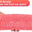 Cabezal cepillo lavado auto 10" suave para detalles rojo