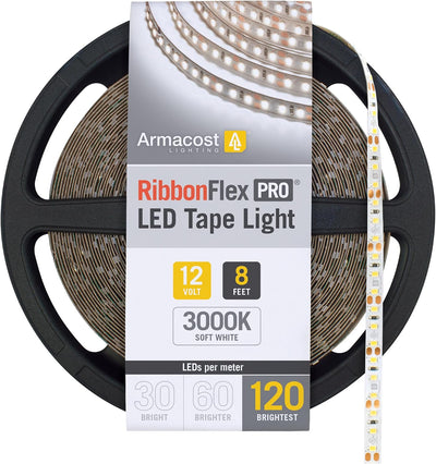 Tira luces LED blancas 12V 120LED/m 8.2pies