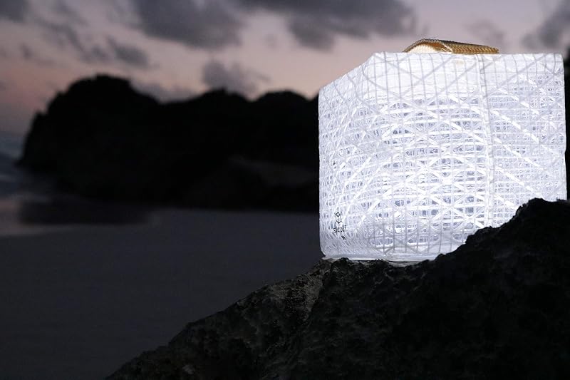Linterna LED solar portátil compacta
