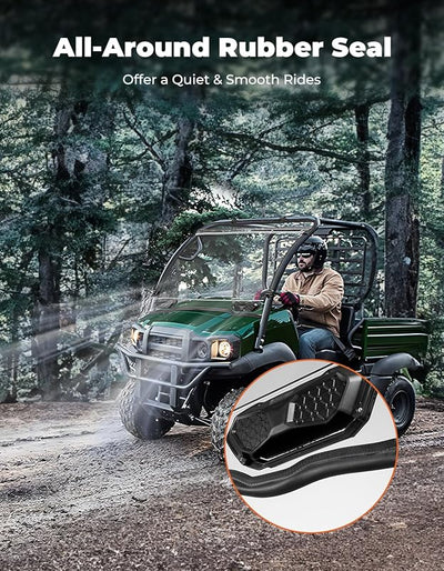 Parabrisas UTV Kawasaki Mule SX SE XC LE 2017 Policarbonato