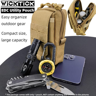 Bolsa táctica EDC molle organiz. gadgets aire libre