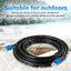 Cable Ethernet entierro directo impermeable Cat6 65.6pies