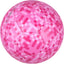 Balón fútbol tamaño 4 niños diseño rosa/azul mosaico